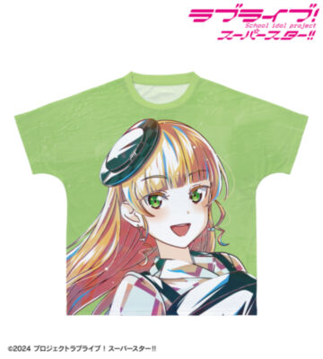 平安名すみれ Let's be ONE Ani-Art フルグラフィックTシャツ