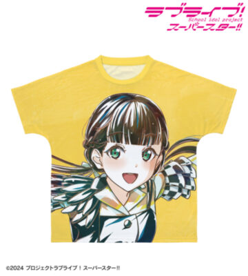 桜小路きな子 Let's be ONE Ani-Art フルグラフィックTシャツ