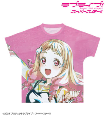 鬼塚夏美 Let's be ONE Ani-Art フルグラフィックTシャツ