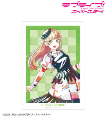 平安名すみれ Let's be ONE Ani-Art A3マットポスター
