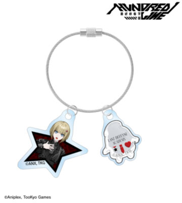 REOさんイラスト 大鈴木くらら チャイナパンクver. 2連ワイヤーアクリルキーホルダー POP UP SHOP in マルイ