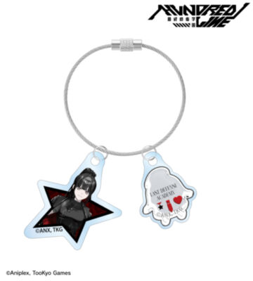 REOさんイラスト 凶鳥狂死香 チャイナパンクver. 2連ワイヤーアクリルキーホルダー POP UP SHOP in マルイ