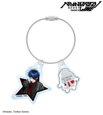 REOさんイラスト 面影歪 チャイナパンクver. 2連ワイヤーアクリルキーホルダー POP UP SHOP in マルイ