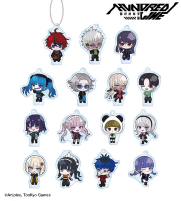 チャイナパンクver. トレーディング ちびキャラ アクリルキーホルダー POP UP SHOP in マルイ