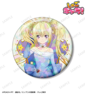 描き下ろし ほしな 歌唄 星空ドレス&星空スーツver. 75mmホログラム缶バッジ