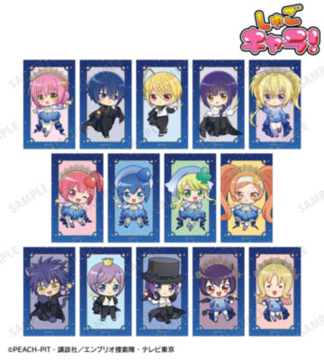 トレーディング ちびキャラ 星空ドレス&星空スーツver. イラストカード