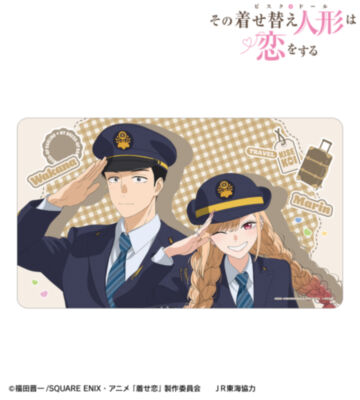 描き下ろし 喜多川 海夢&五条 新菜 駅員ver. マルチデスクマット