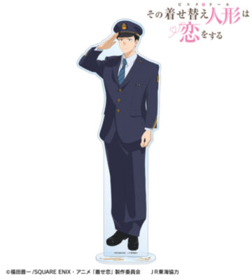 描き下ろし 五条 新菜 駅員ver. 特大アクリルスタンド