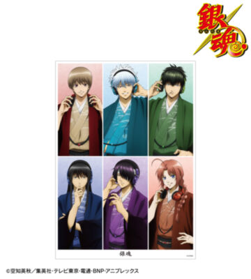 描き下ろし 集合 和装ヘッドフォンver. A3マットポスター