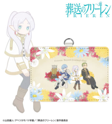 集合 Botania 第2弾 ネックストラップ付き2ポケットパスケース ver.A