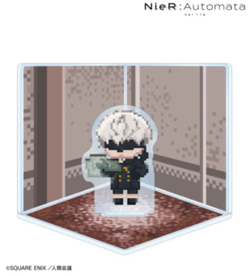 9S DOT DOT キューブ型ジオラマ風アクリルスタンド