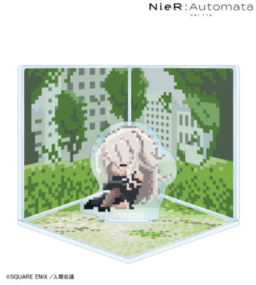 A2 DOT DOT キューブ型ジオラマ風アクリルスタンド