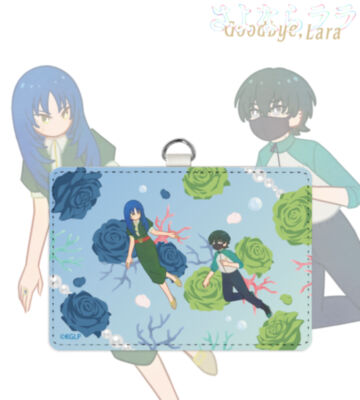 リサ＆コータ Botania ネックストラップ付き2ポケットパスケース