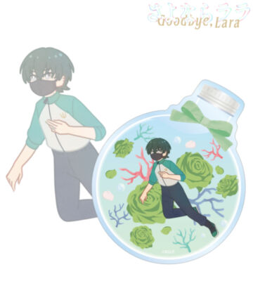 コータ Botania クリアダイカットステッカー