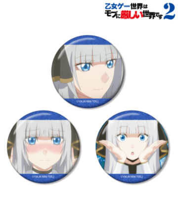 ミレーヌ 場面写グリッター缶バッジ3個セット