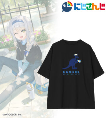 KANGOL®コラボ 栞葉るり 着用BIGシルエットTシャツ